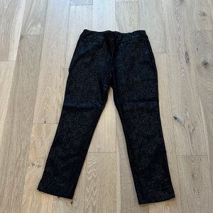 CHICO’S LADIES DRESS PANTS WORN ONCE SIZE 0 petite. Fabric has shine.